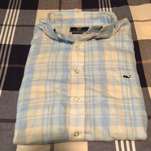 Men’s Vineyard Vines Slim Fit Tucker Shirt XL!